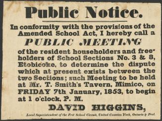 Public notice