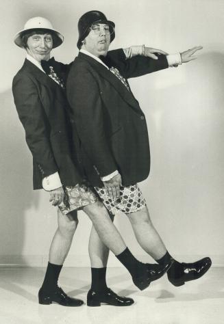 Marathon comedians Wayne Malton and Mike Hamilton