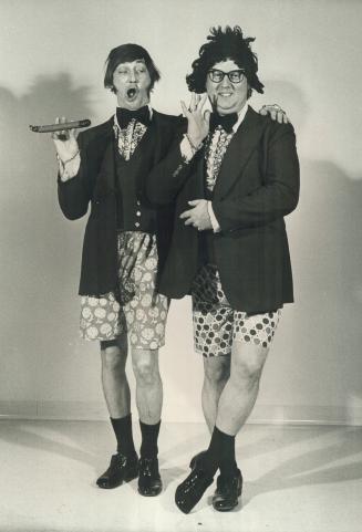 Marathon comedians Wayne Malton and Mike Hamilton