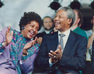 Mr. and Mrs. Nelson Mandela