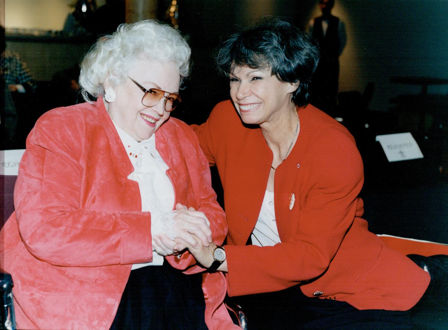 Monique Mercure and Lois Marshall