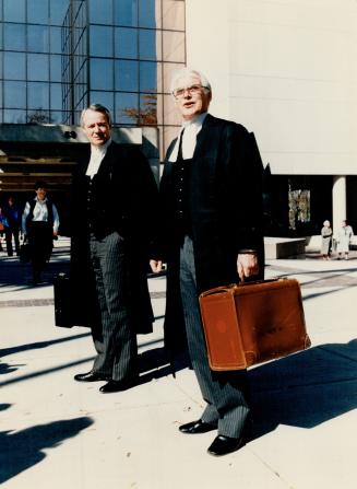 Alasdair MacDonald (left) Assist Crown Attorney Mike Martin