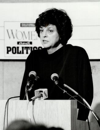 Christina McCall: Feminist and author told audience at a conference on women and politics that the '80s is not the breakthrough decade in which women gain political power