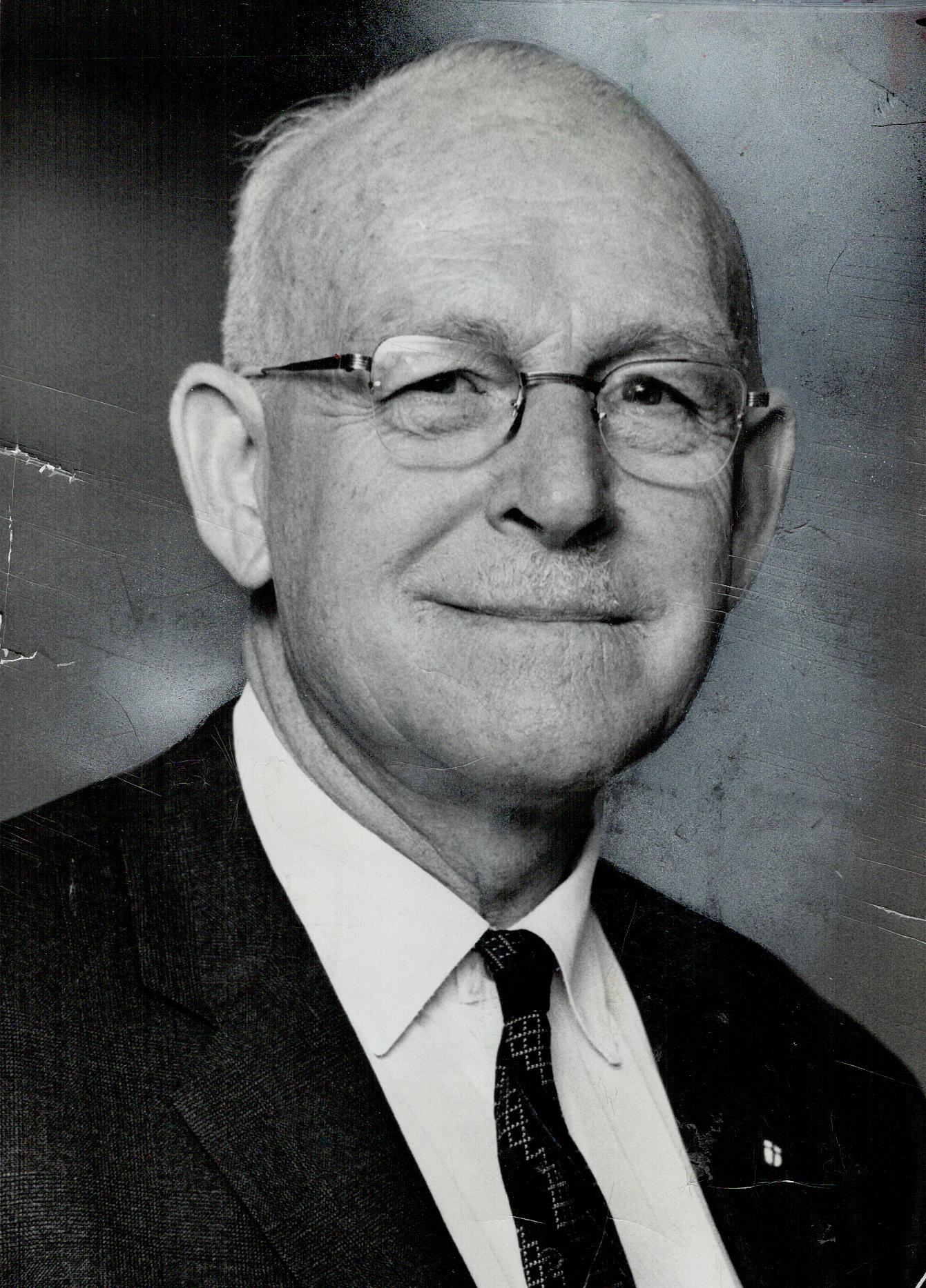 Dr. Robert McClure, a medical missionary for 40 years, was elected