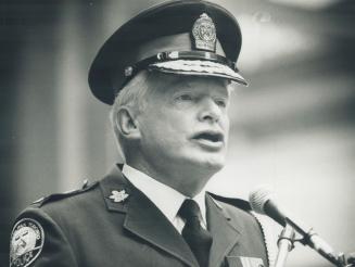 Metro Police chief William McCormack