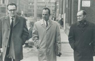 Social workers Andrew Weston (left) and Tony Omilanow told inquest of phone calls to Catholic Children's Aid reporting a child was being kept in a boi(...)