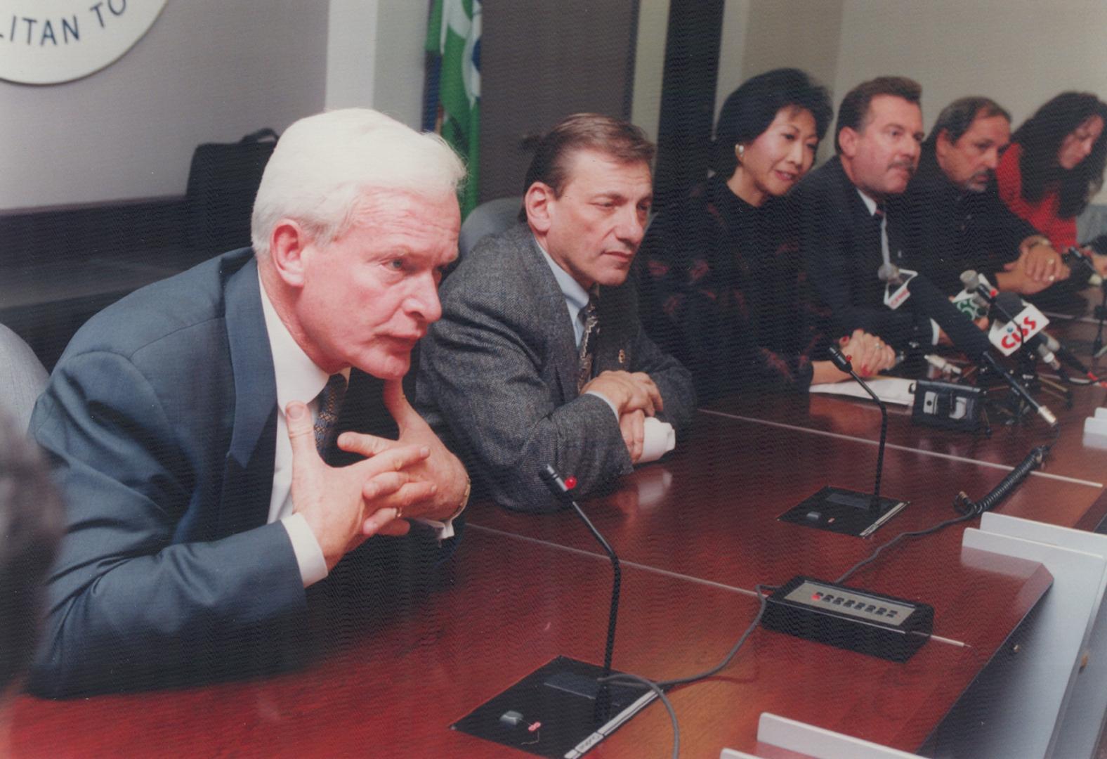 Norm Gardner (at right) and Susan Eng