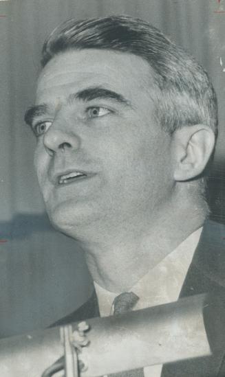 Frank McGee. Progressive Conservative candidate in York-Scarboro