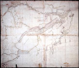 Carte de la partie est du Haut-Canada (en anglais : Map of Eastern part of Upper Canada)