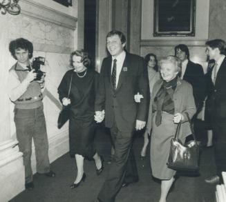 Roy McMurtry family wife Ria-Jean Left Mother Mrs Roy McMurtry Sr