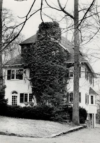Marshall McLuhan, who coined the phrase 'the medium is the message,' lived at 3 Wychwood Park, left, during the last years of his life, until his death in 1980
