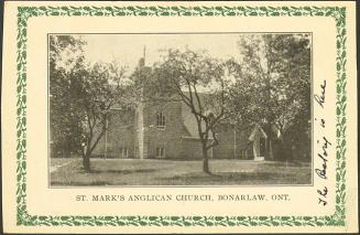 St. Mark's Anglican Church, Bonarlaw, Ontario