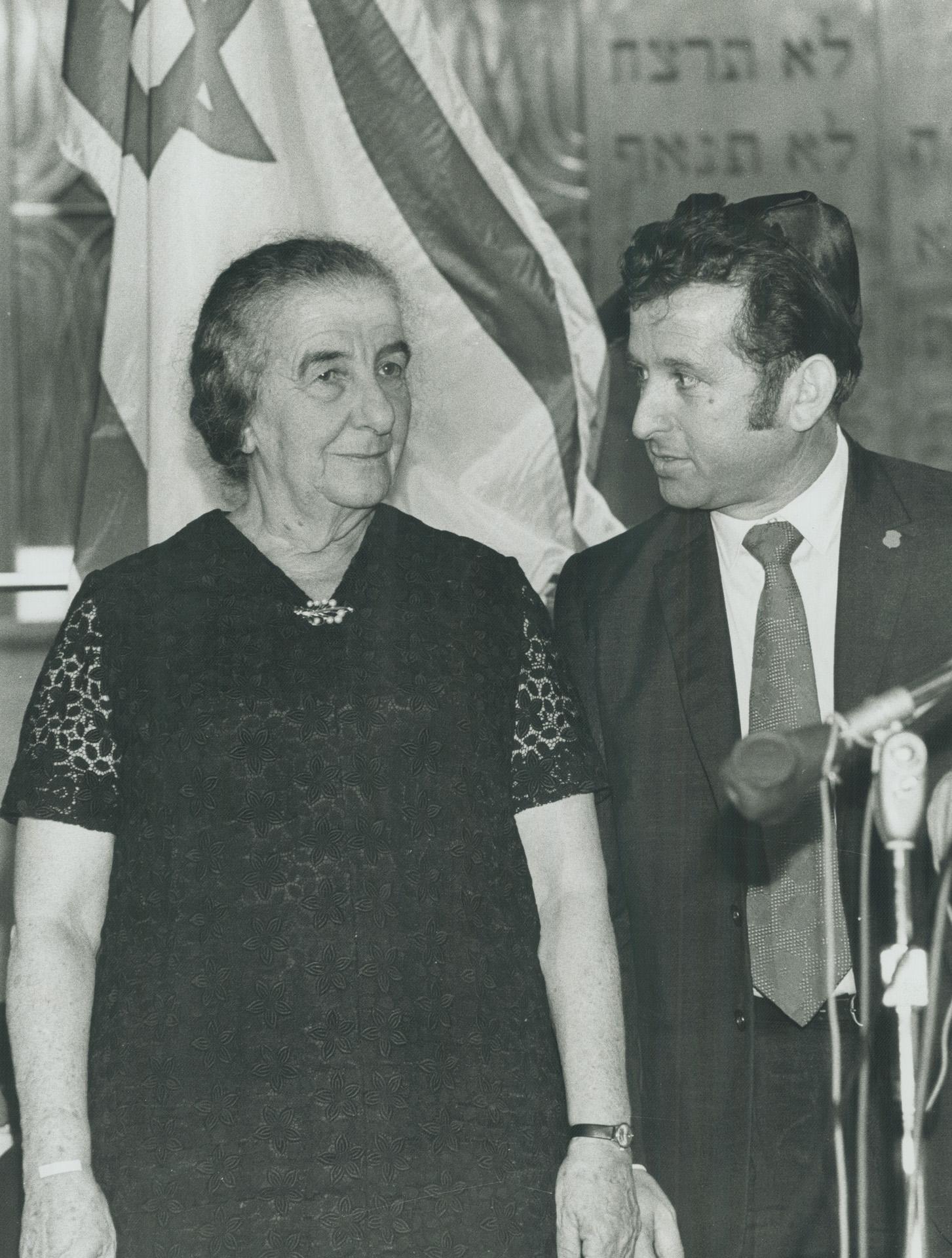 Golda Meir All Items Digital Archive Toronto Public Library   Full