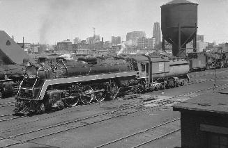 C.N.R., Spadina Yards, south of Front Street West, looking north east from Spadina Avenue, Toronto, Ontario