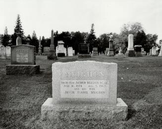 Rt. Hon. Arthur Meighen, 1874 - 1960 St. Mary's Cemetery, St. Mary's, Ontario