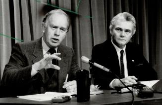 Race begins: Frank Miller, left, and Dennis Timbrell set to run for leadership, reports say