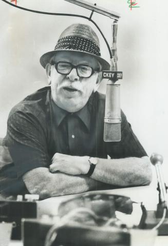 Straw hat perpetually atop his head, radio CKEY's Joe Morgan this morning went into his 11th year for the station