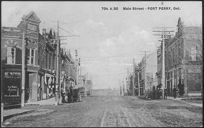 Main Street-Port Perry, Ontario