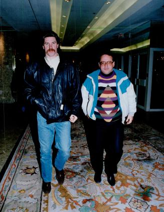 He's here: Will free agent pitcher, Jack Morris, seen here checking into the harbour Castle Westin last night, sign with the Jays today? Insiders says he will