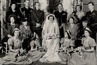 The family group was taken at Lady Patricia Mountbatten's wedding