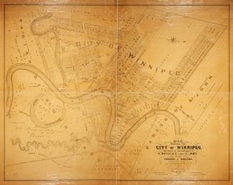 Map shewing the city of Winnipeg, and parts of the parishes of St