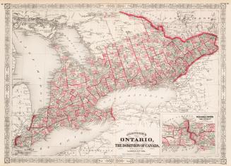Johnson's Ontario of the Dominion of Canada