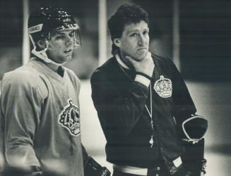 Decision Time, Leaf GM Cliff Fletcher (right) has Dave King (top left) and Mike Murphy to choose from for new Leaf coach