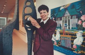 Director Joan Murray can rest easy now that the McLaughlin Gallery has reopened in Oshawa after a $5