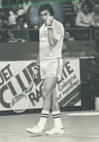 No doubt, Ilie Nastase had a lot of problems at Gardens last night and not just from his tennis opponent, John McEnroe