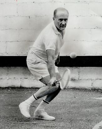 Dr. Boyd Neel. Inveterate Sunday tennis player