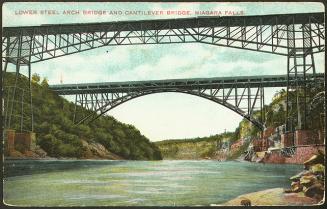 Lower Steel Arch Bridge and Cantilever Bridge, Niagara Falls