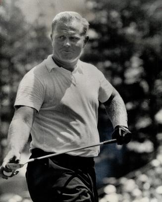 Jack 'The Bear' Nicklaus. He charges into second place in Open