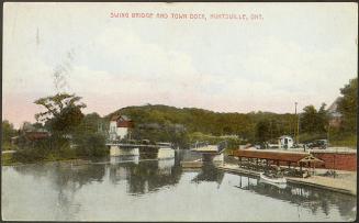 Swing Bridge and Town Dock, Huntsville, Canada