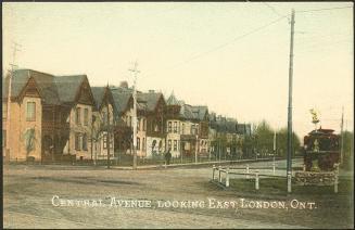 Central Avenue, looking East, London, Ontario