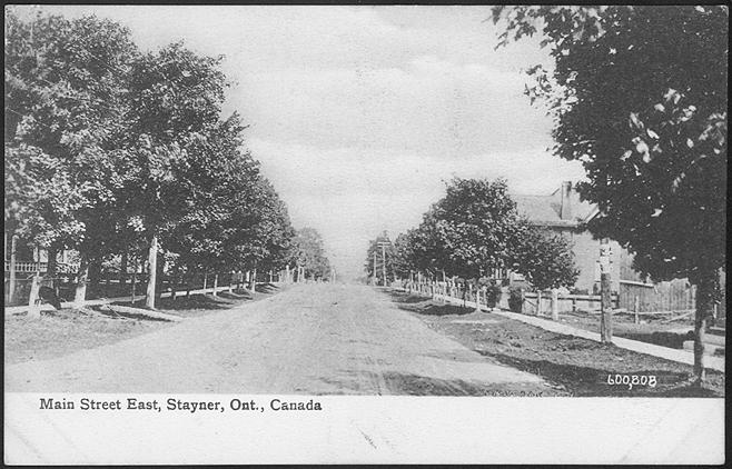 Main Street East, Stayner, Ontario, Canada