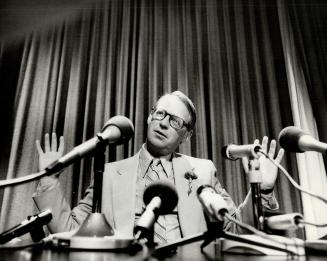 The principal candidates for the leadership of the Ontario Libertl party-- (from left) Norm Cafik, the member of Parliament for Ontario riding, MPP Do(...)