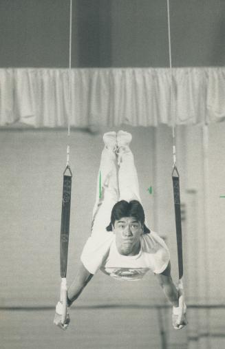 Curtis Hibbert, above on pommel horse, took first in five events and captured top honors at the Canadian team trials for Octiber's world Gymnastics ch(...)