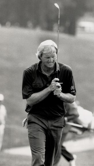 Another miss, Greg Norman's first two rounds in the Canadian Open were just so-so, a pair of 70s