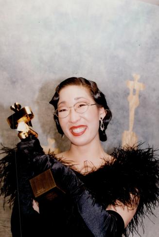 Sandra Oh Best Actress in 1994 Genie Awards Double happiness
