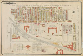 [Plate 21] Atlas of the city of Toronto and vicinity from special survey founded on registered plans and showing all building and lot numbers.