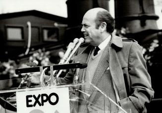 Expo fever, Jim Pattison, right, can look at the success of Expo 86 it nears the halfway mark of its run with a lot of satisfaction