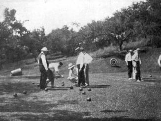 Bowling on the green