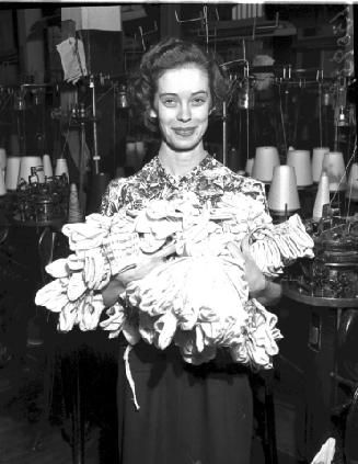 During Penman's knitting mill strike