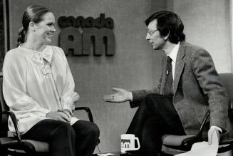Thrust and Perry, With almost 5,000 interviews to his credit, Canada AM host Norm Perry (right, seen here interviewing Swedish actress Liv Ullmann) ha(...)