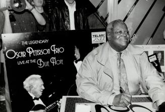 Oscar Peterson, Piano legend's at Bermuda Onion this week