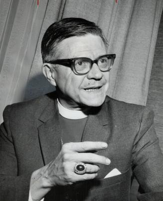 Bishop James Pike. Spoiling for a trial
