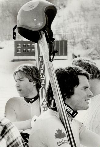Cashing in, Retired Canadian downhill skiers Steve Podborski, left, and Ken Read have reaped lucrative rewards from their top performances in amateur (...)