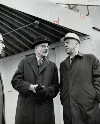 Director Otto Preminger. Looks over our civic theatre site