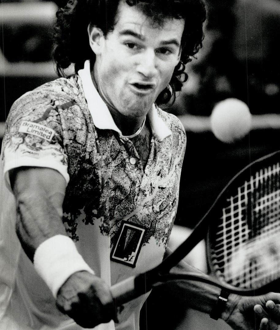 Chris Pridham, He suffered Davis Cup defeat yesterday