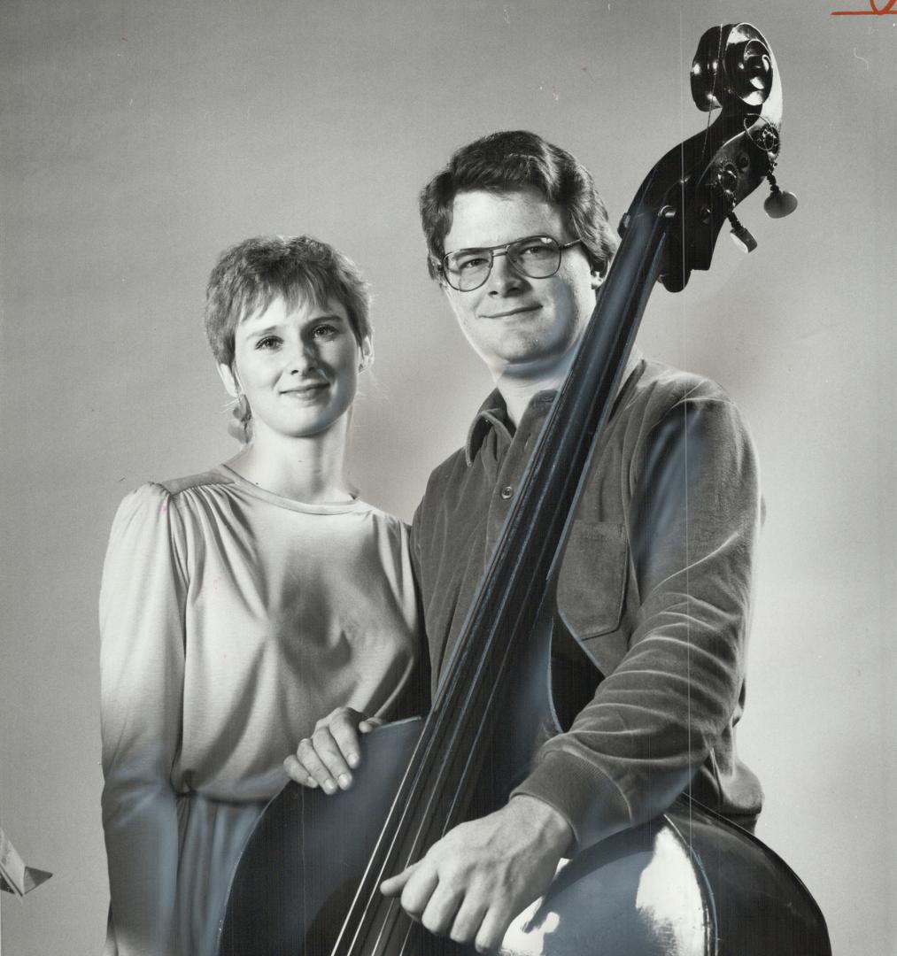 A duo, Joel Quarrington, his wife, pianist Sharon Krause, and friends, are in concert tonight at 8